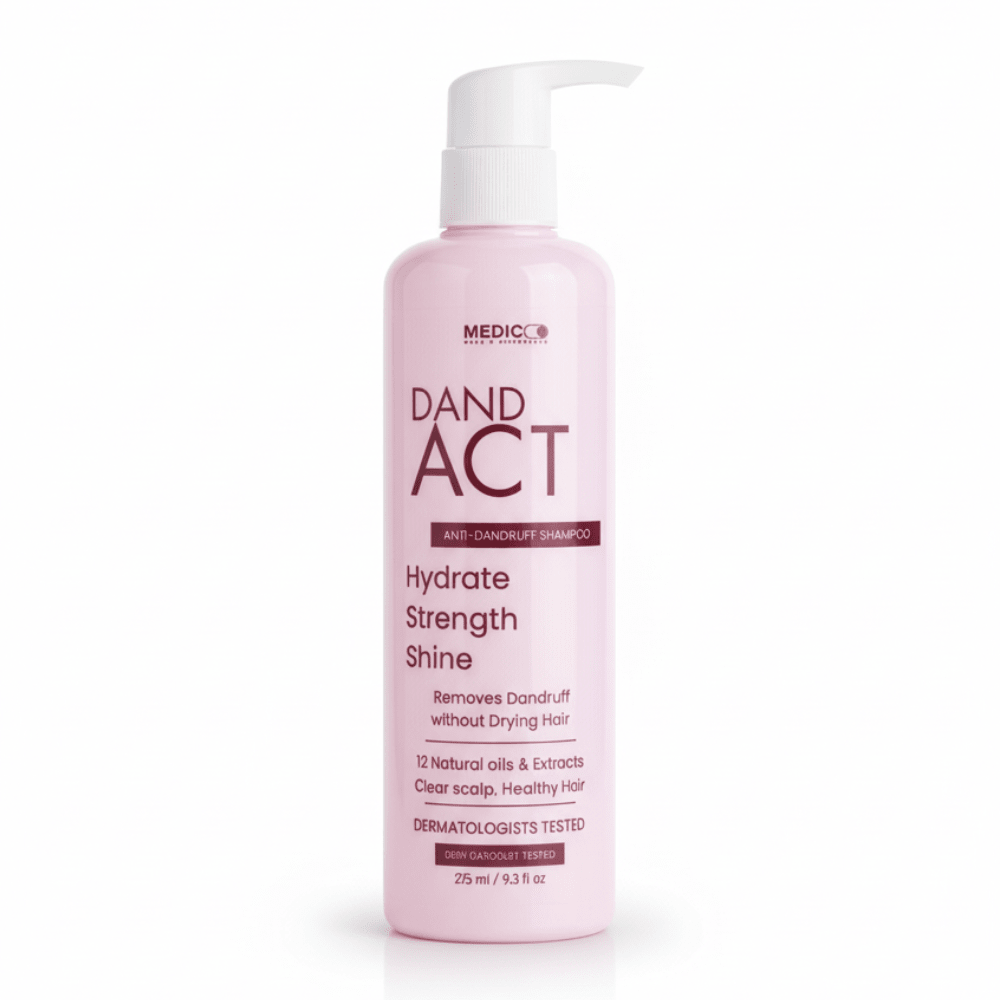 DandAct Anti-Dandruff Shampoo - free sulphate - Medico