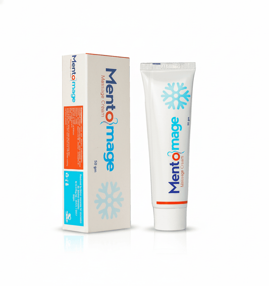 Mentomage Massage Muscle Pain Relief Cream - Medico