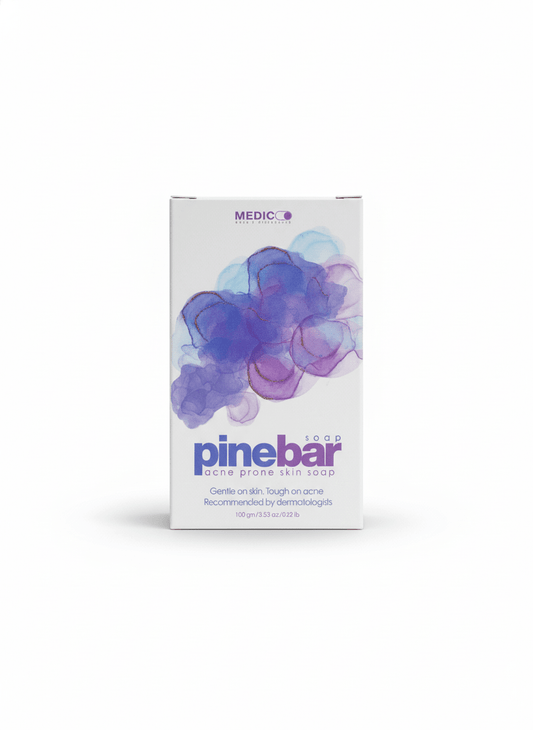 Pine Bar Soap for Oily & Acne-Prone Skin – Deep Cleansing & Gentle Exfoliation - Medico