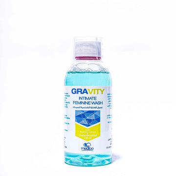 Gravity Feminine Intimate Wash – aloe vera pH-balanced care by Medico Egypt