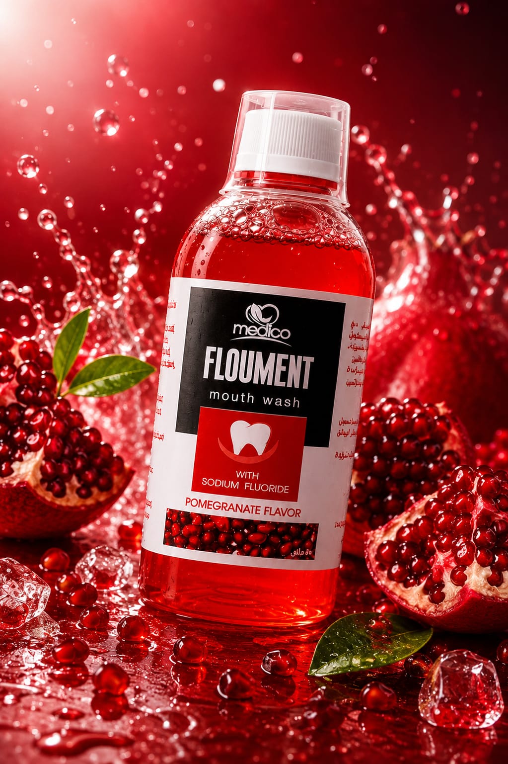 Floument Fluoride Mouthwash – product view