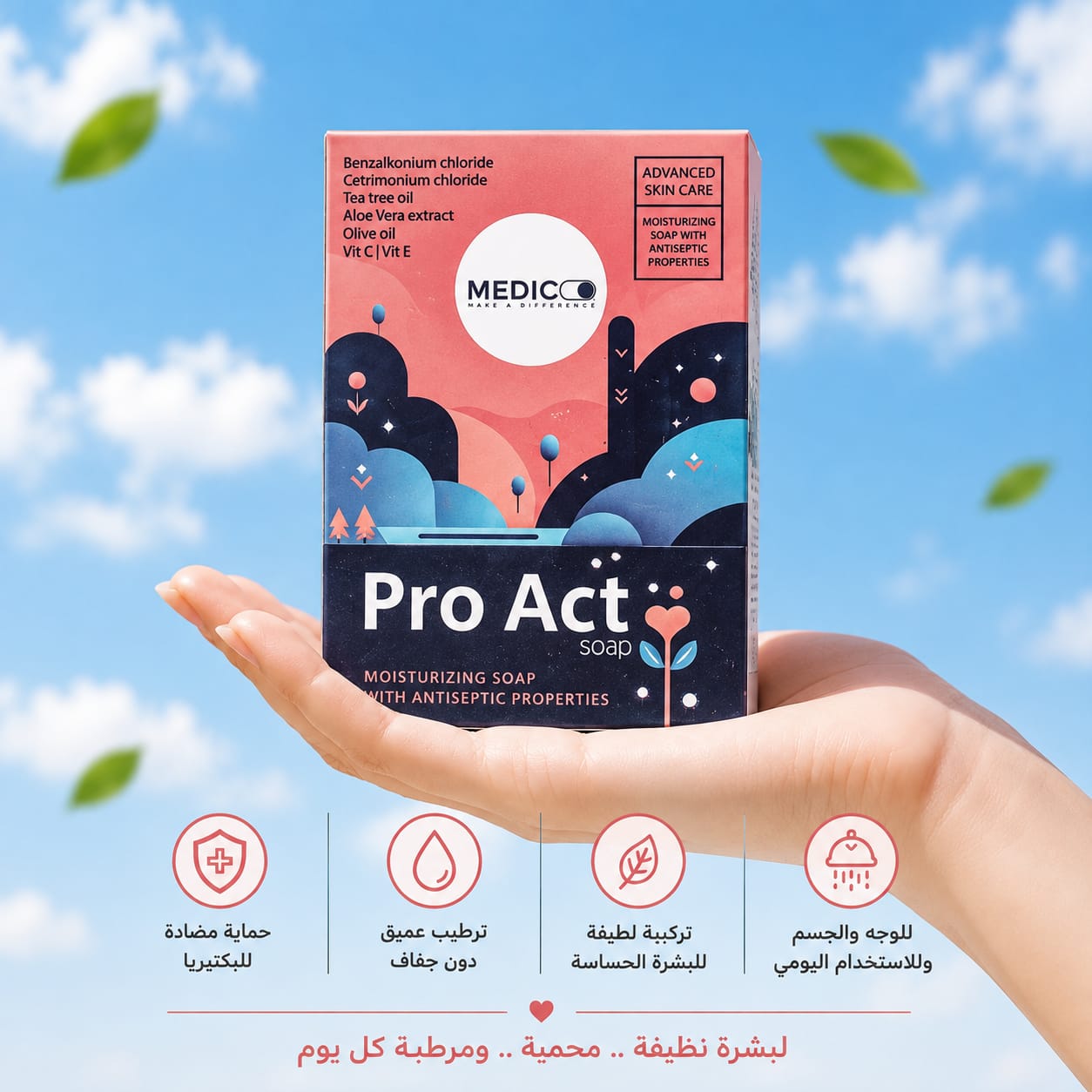 Pro Act Antibacterial Soap for Adults – product photo