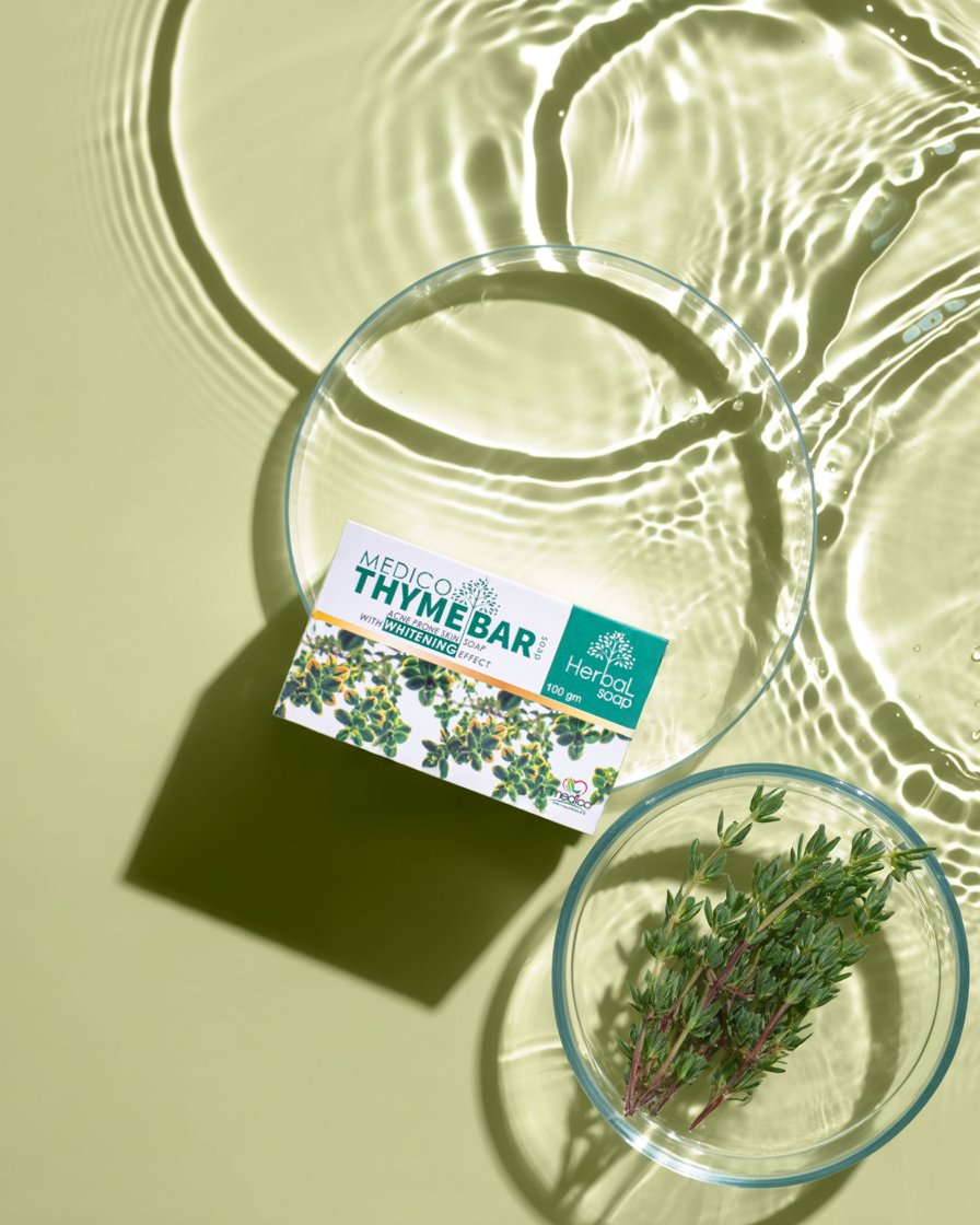 صابونة الزعتر المنقية للبشرة – Medico Thyme Bar Soap