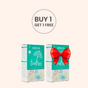 Teatree soap  صابونة لعلاج حب الشباب للبشرة الدهنيه والمختلطة